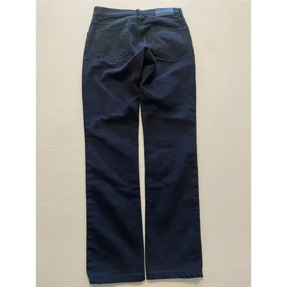 Raleigh Denim 28 x 30 ALEXANDER Relaxed Straight DARK FATHOM Stretch Denim Jeans